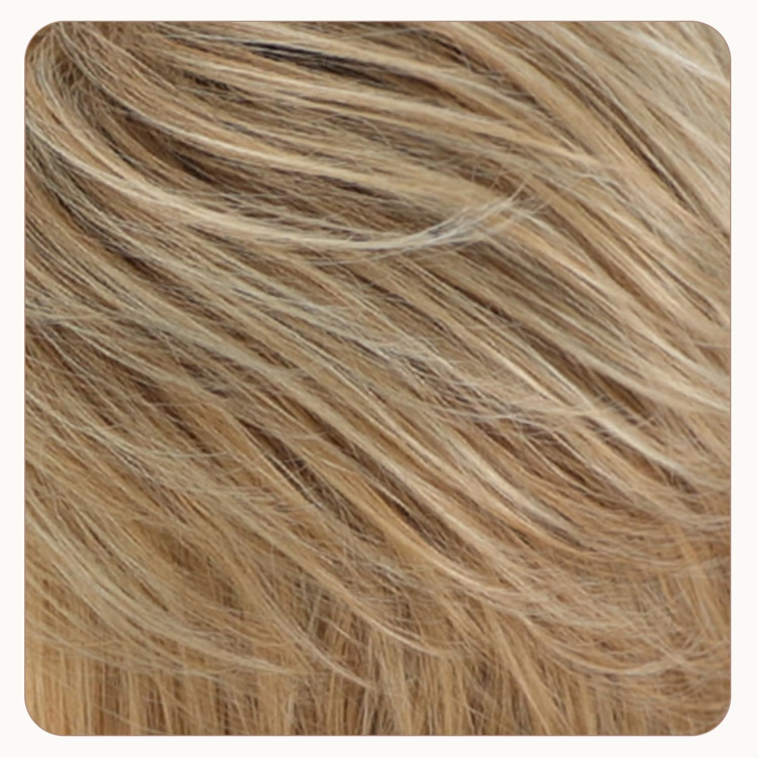 image:imageSEVENCOLORS Short Brown Blonde Wigs for White Women Natural Hair Layered Lightweight Wig with Highlights Synthetic Womens Daily WigsMixed blonde