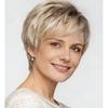 Ash blonde with dark root